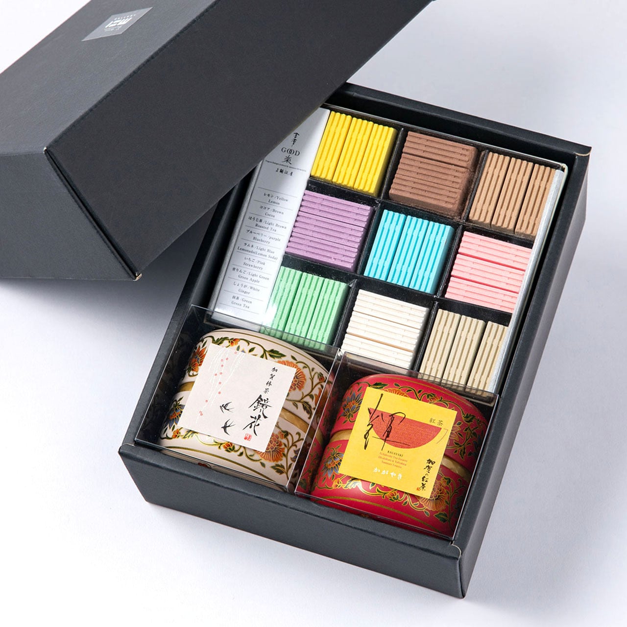 落雁と加賀棒茶・加賀の紅茶のギフトセット