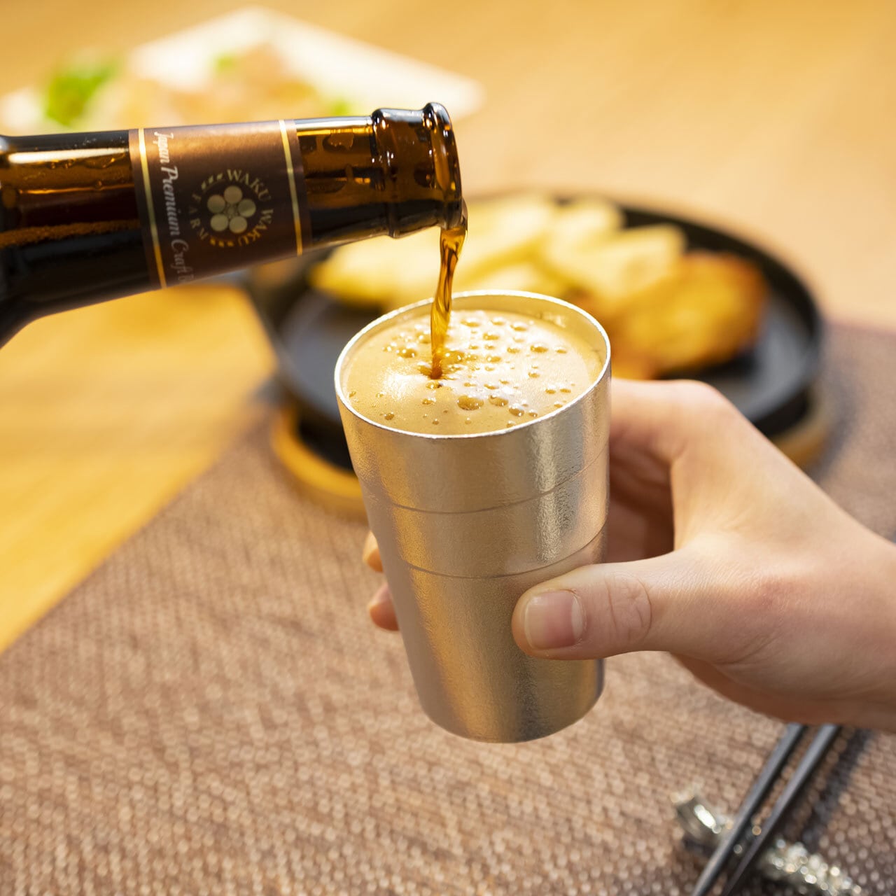 錫(純度99.99%)のビールグラス